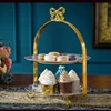 2-layer cake plate