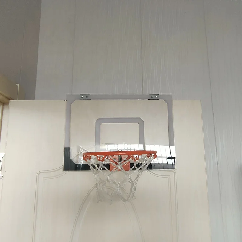 Over the Door Mini Basketball Hoop Basketball Stand with Breakaway Rim