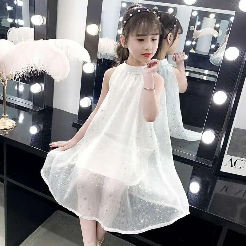 Wholesale 4 5 6 7 8 9 Years Fashion Dress for Girl Korean Style