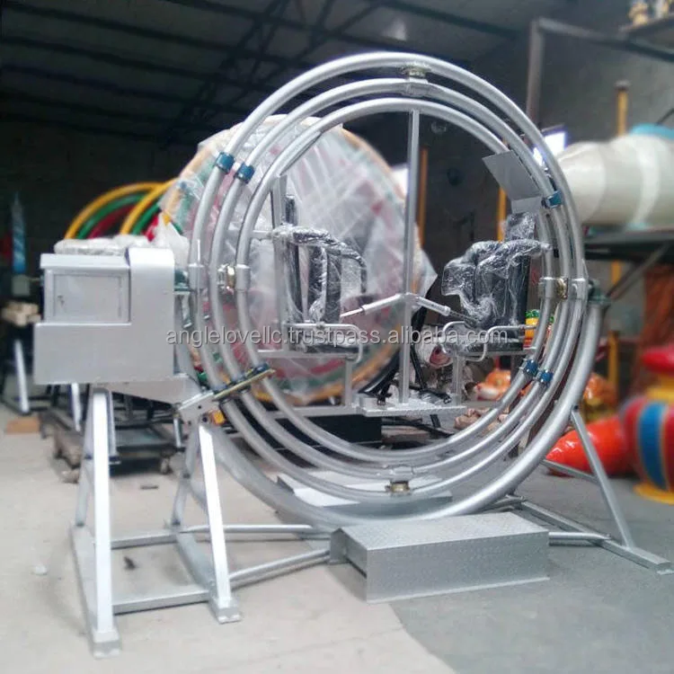 Gyroscope Virtual Reality Simulation Rides Testable Human-Friendly Amusement Park Attractions For Sale