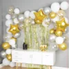 Gold White