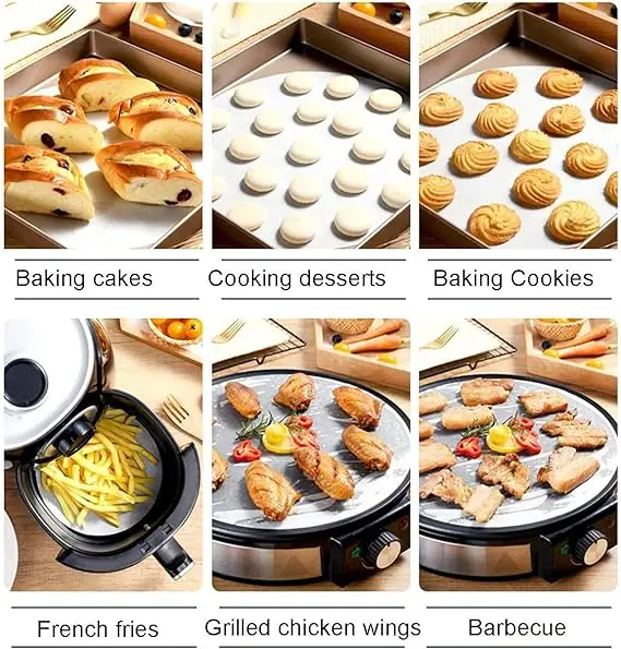 Manufacturer hot sale food grade parchment cookie baking paper sheets