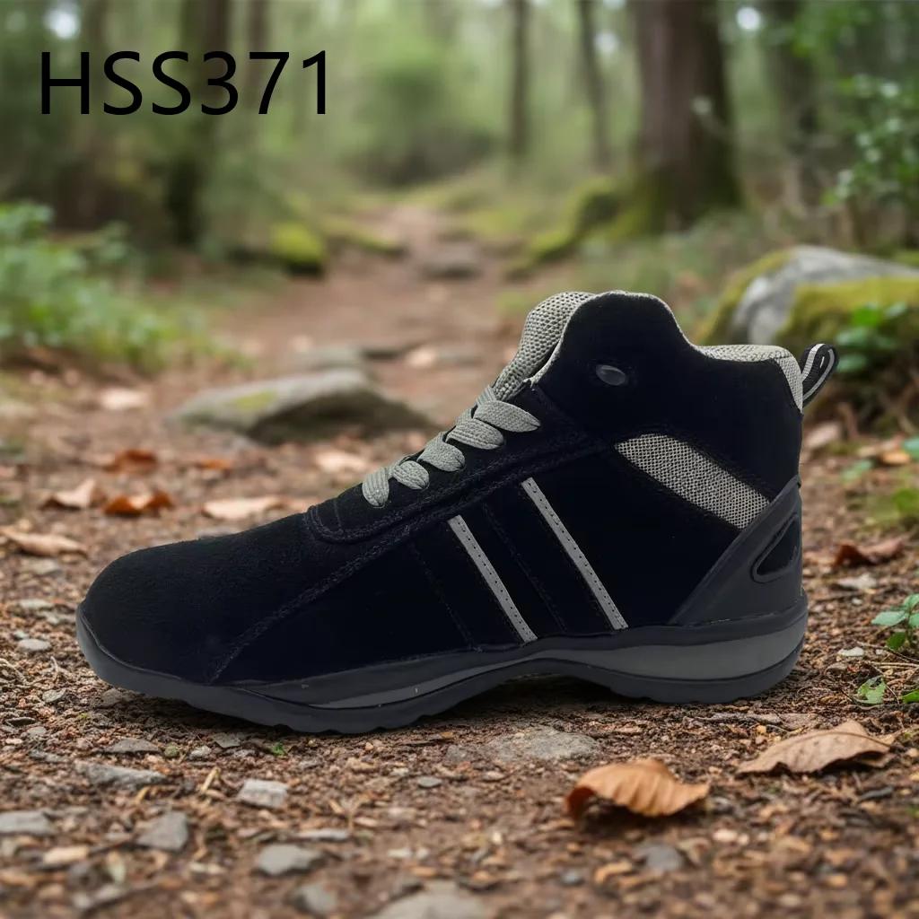 HY,Good Elasticity Genuine Insulated Ankle Support Design Trainers Fiberglass Toe Insert Sport Shoes with Reflective StripHSS371