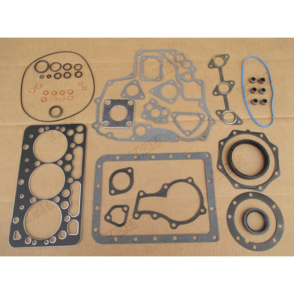 Full Gasket Kit Upper 6672739 & Lower 6672740 for Kubota Engine D722 Bobcat 316 320 322