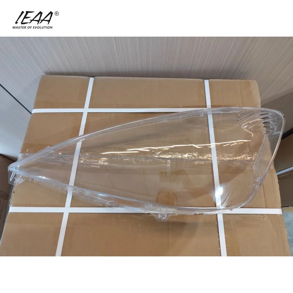 IEAA AUTO Car Headlight Cover Headlight Glass Lampshade Cover for Honda Fit Headlamp Shade Lens Cover 2008-2010