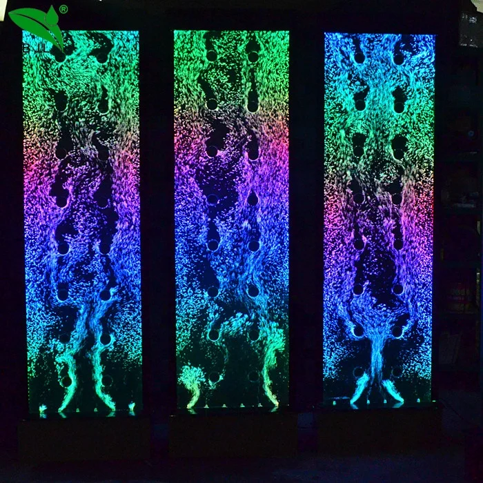 Digital Programming Swirl Salon Water Bubble Wall Room Divider