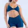 Reggiseno blu scuro+pantaloncini