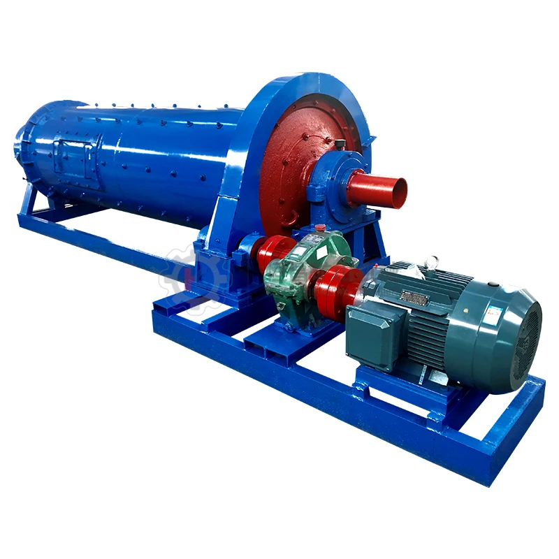 Small Mini Scale Wet Process Milling Machine Grind Small Belt Ball Mill for Sale Africa Small Gold Miner