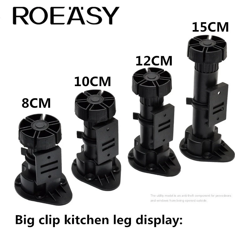 Roeasy Adjustable Legs Kitchen Legs Furniture Feet Furniture Foot Fc