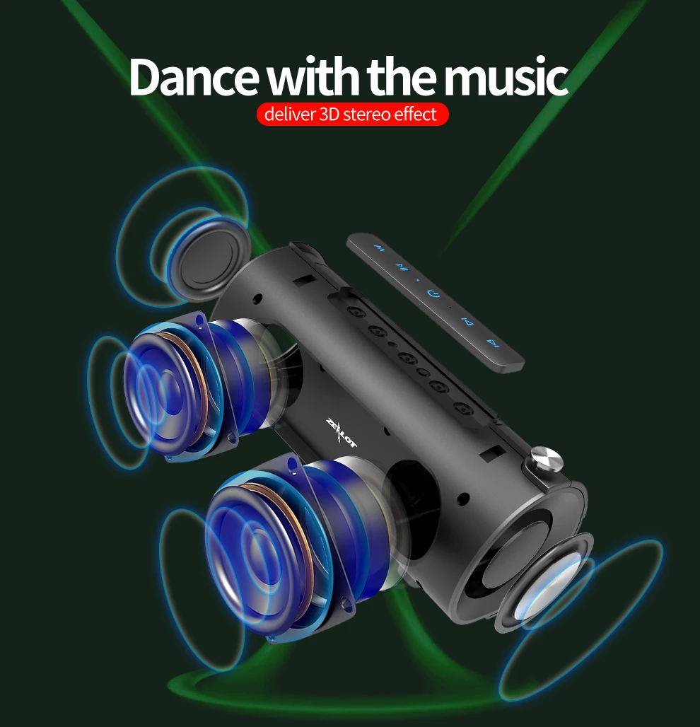 New S30 Waterproof Portable Wireless Speaker Wireless Outdoor Speaker with Hand Rope - ANKUX.COM