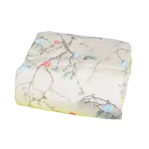 Hot Sale Wholesale Soft Customized Printing Modern Microfiber Four-piece Bedding Sets With Pillow Goose Down Quilt