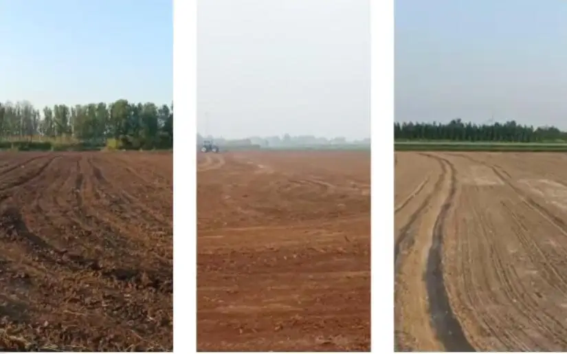 Laser Land Leveling Machines With Laser Transmitter and Receiver Control Box for Farm Machine Grader