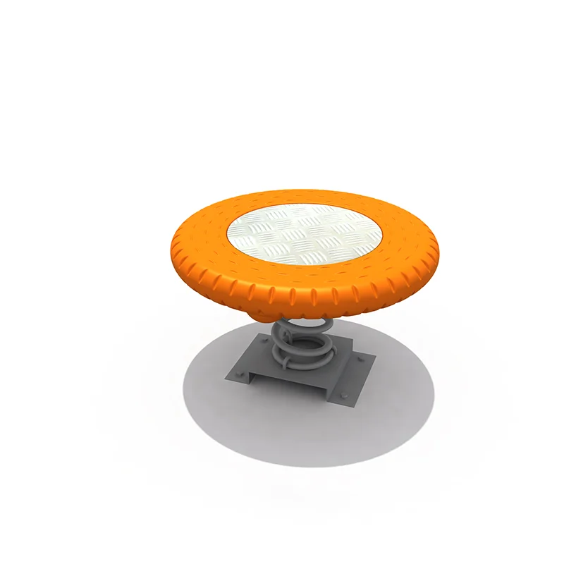 Children's spring seats Outdoor playground equipment plum blossom pile can be customized according to the site design