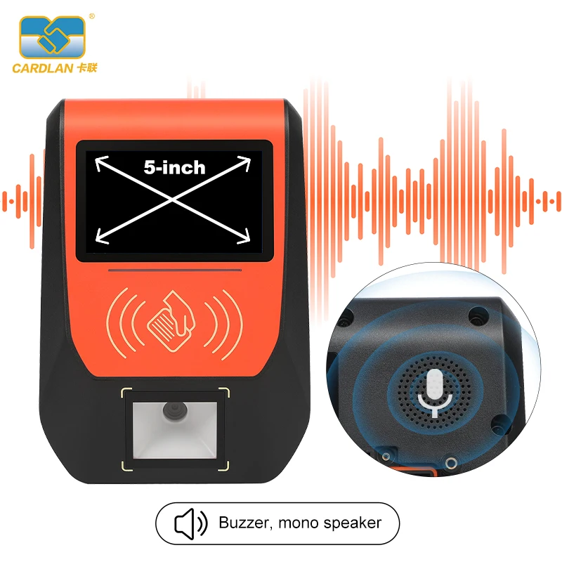 Transportation Public Bus Ticket System QR Code Smart Mobile Card Ticketing Machine Android Bus Card Payment Validator NFC