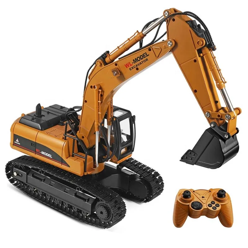 Wltoys 16800 1/16 RC Excavator Truck - 2.4G 23CH Metal Digger