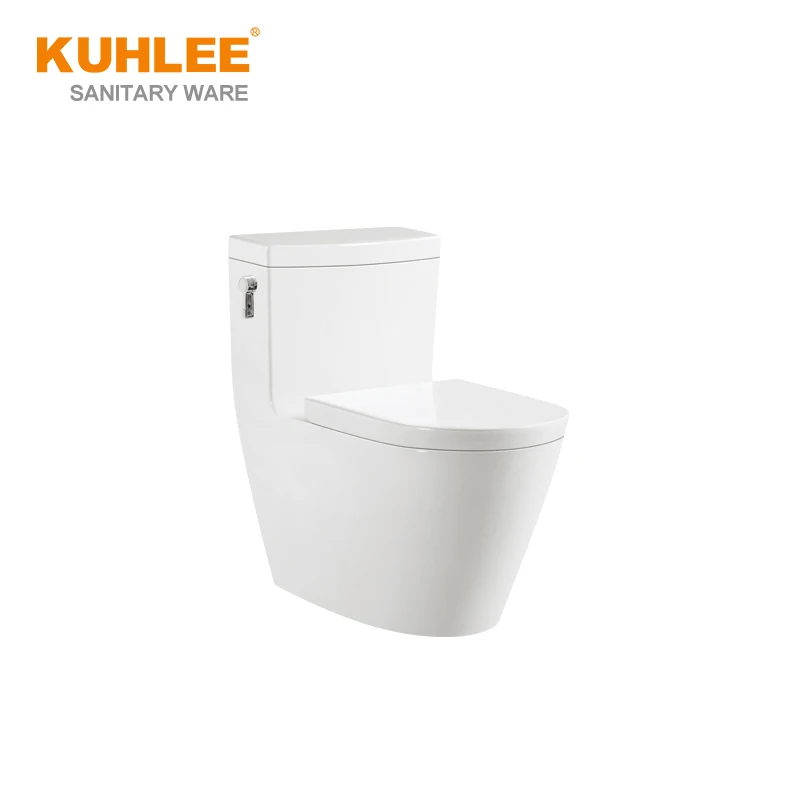 Factory Price Bathroom Equipment Modern Eddy Double Hole Rimless One Piece Toilets With Dual Flush