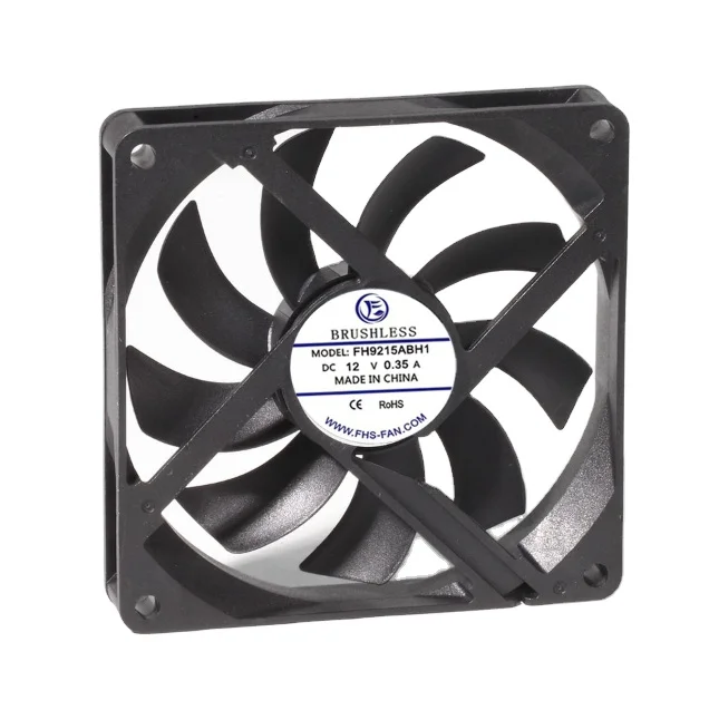 9215 Exhaust Fan 92x92x15 12 Volt 24 Volt Small Industrial Cooling Fan ...