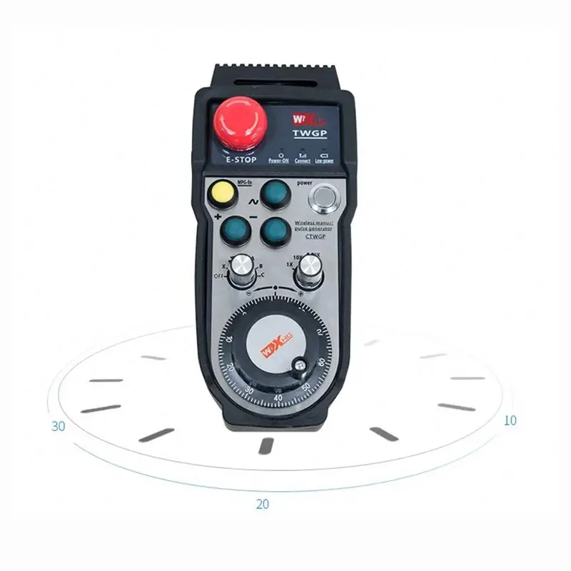 TEBAK 25PPR 100PPR XHC 6 Axis Wireless Manual Pulse Generator Mpg Handwheel CTWGP Cnc 100ppr Electromagnetic Pulse Generator