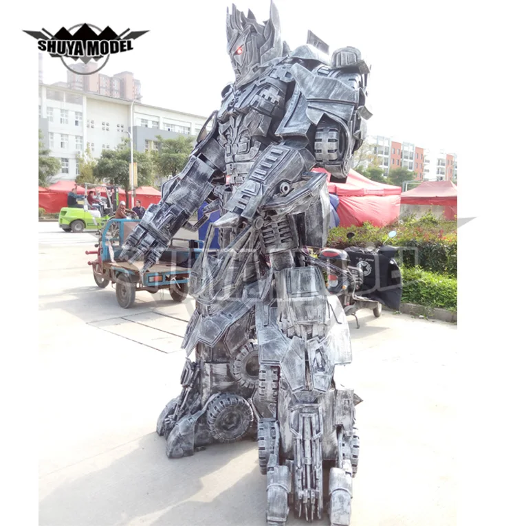 Animation Robot Costume Life Size Transform Er Led Robot Costume - Buy ...