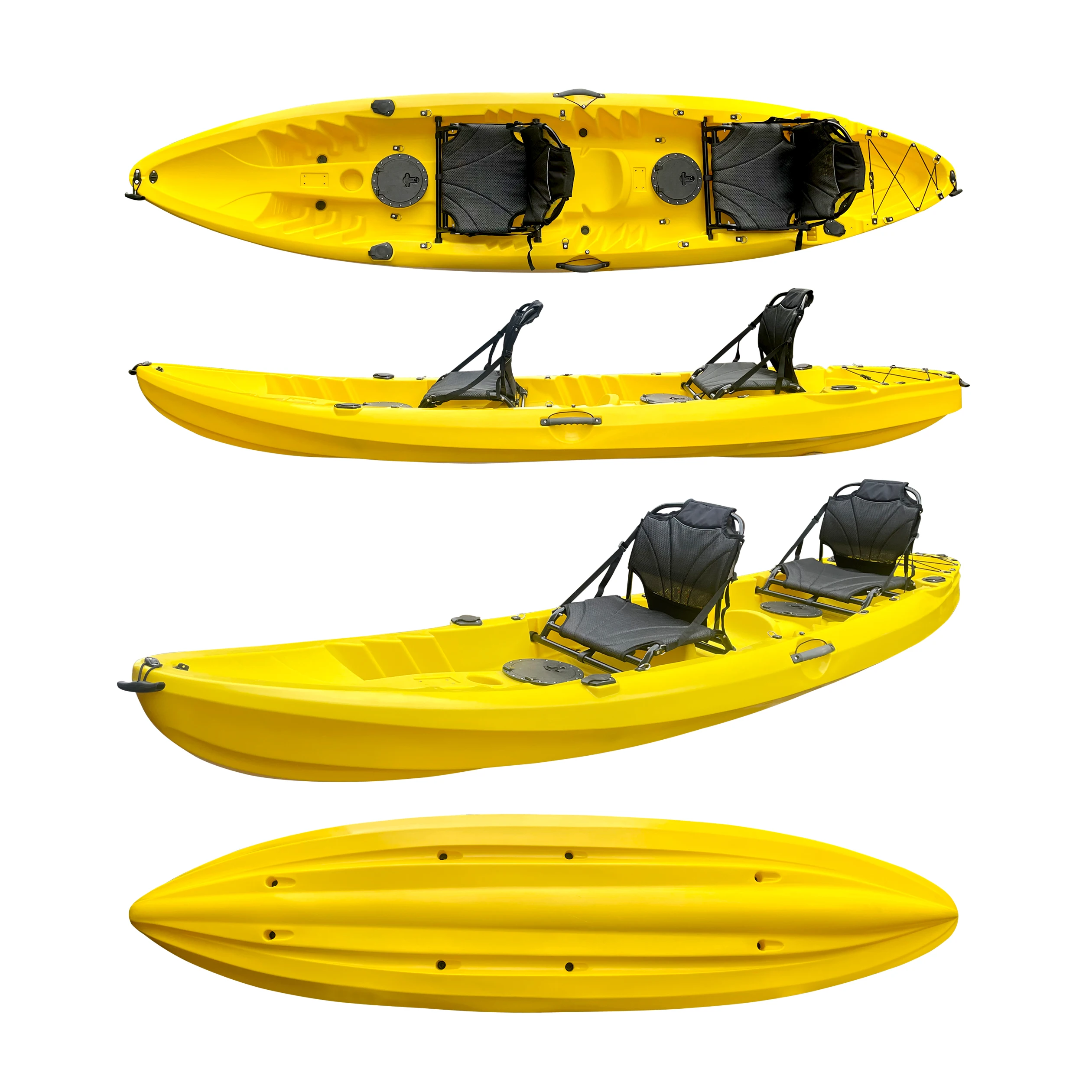 3 Person Kayak Sit On Top Carbon Paddle Fishing Boat Canoe Sale - Buy ...