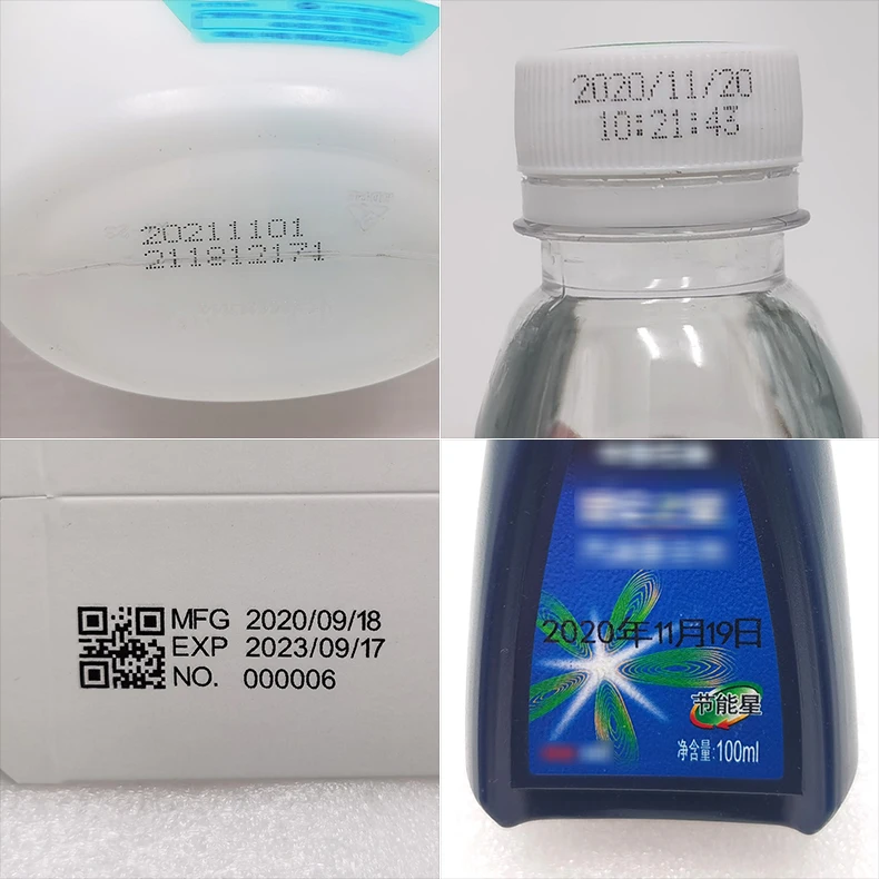 Ink Qr Code Multifonction Qr Code Sticker Printer Lot Coding Printer Pouch One Pass ...