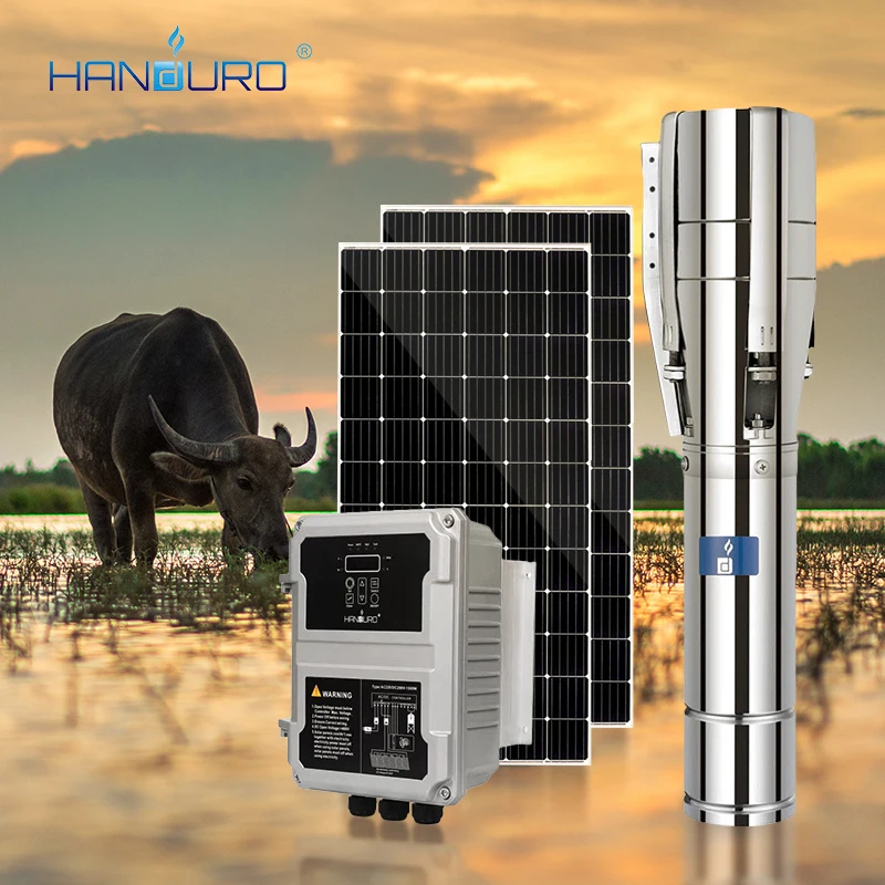 220V 2200w 36m 3/ч 38 м переменного тока/постоянного тока солнечной энергии Водяной насос 4/6 дюймовые рыболовные плоскогубцы из нержавеющей стали солнечные скважины водяной насос