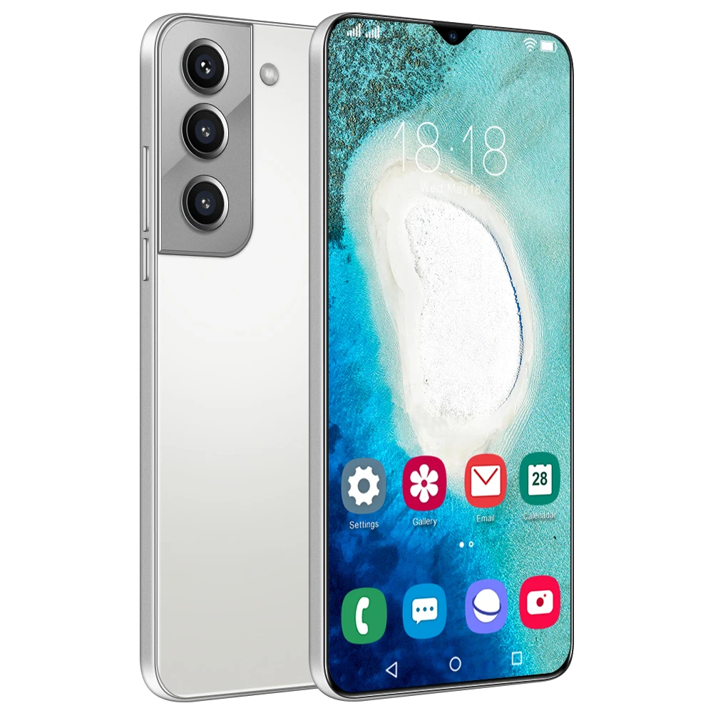 Сенсорный мобильный телефон с поддержкой android 11 0 5G LTE 6 7 дюйма 32 МП 50 16 ГБ