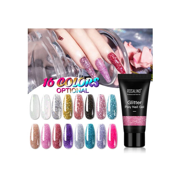 Hot Sale 30ml Poly Gel Nail Extension Quick Builder Nail Extensions Nail  Tips Builder Uv Gel Manicure Tool - Buy Nail Glitter Gel,Cheap Gel Nail  Polish Product on 