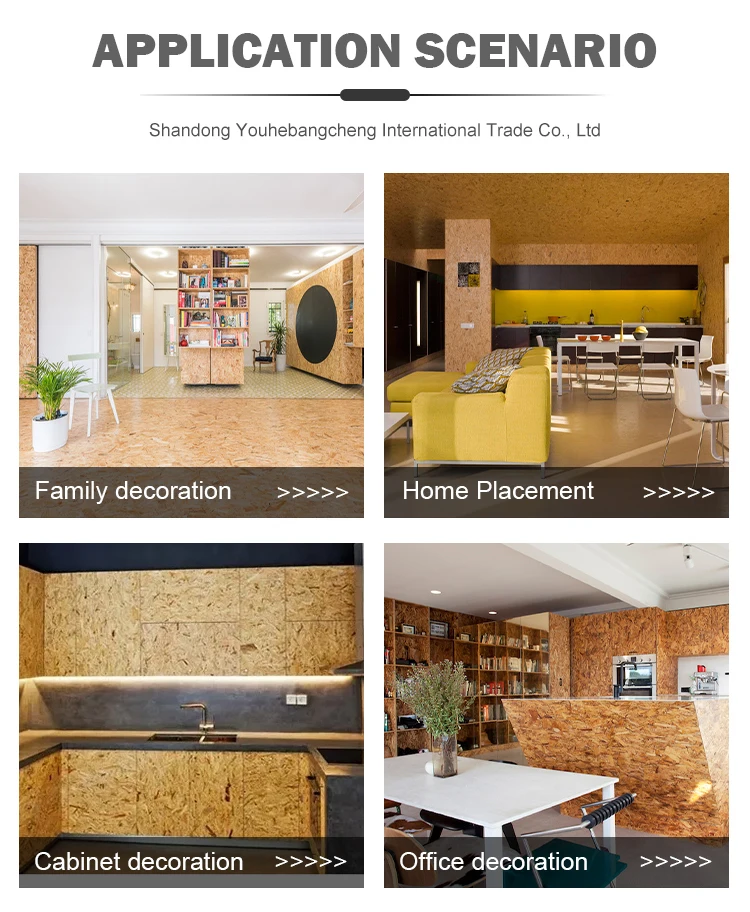 622mm 18mm Thickness Osb Board Construction Waterproof Osb Plywood