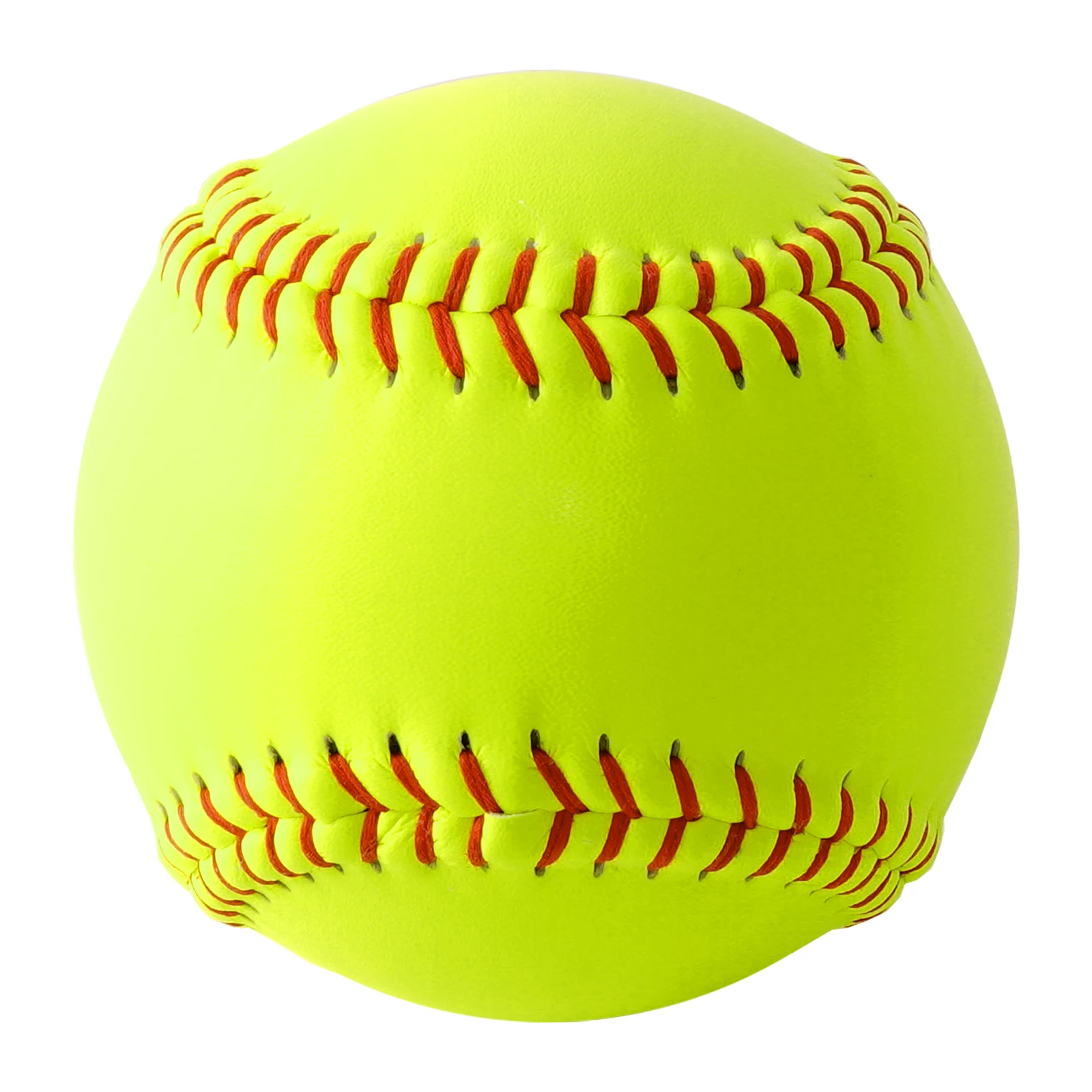 Lot De 11 Balles De Softball Dudley SB 12LND - 12 Pouces - Cuir Blanc - Match/Entraînement