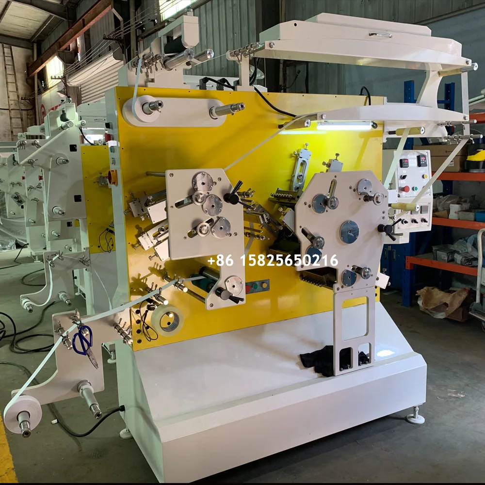 Satin Ribbon Printing Machine/ Jingda Automatic Onrunning Color