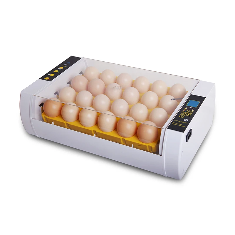 HHD 24 Capacity LCD Display Fertilized Parrot Incubators Hatching Eggs Egg Products