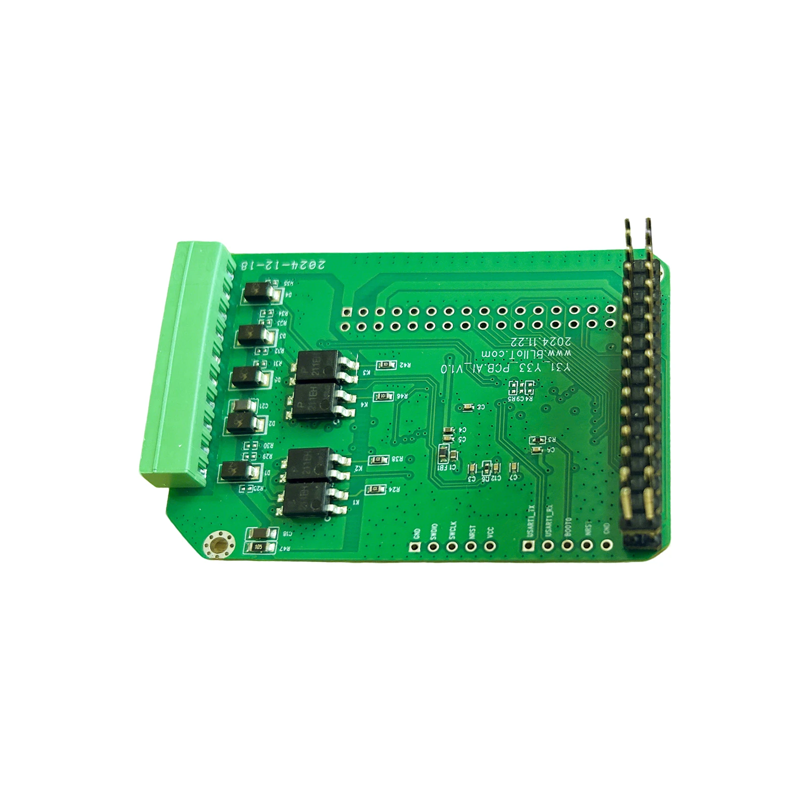 4CH Thermocouple Input Module J/K/E/T/S/R/B/N-Type for Industrial Temperature Monitoring