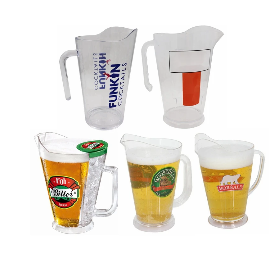 Corona Light 60oz Clear Plastic Pitcher