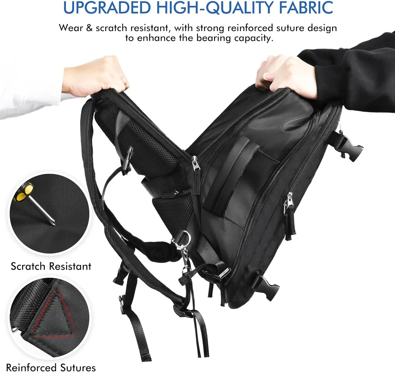 product travel backpack large carry on bag airline approved  173 inch laptop backpack business travel bags for men women-28