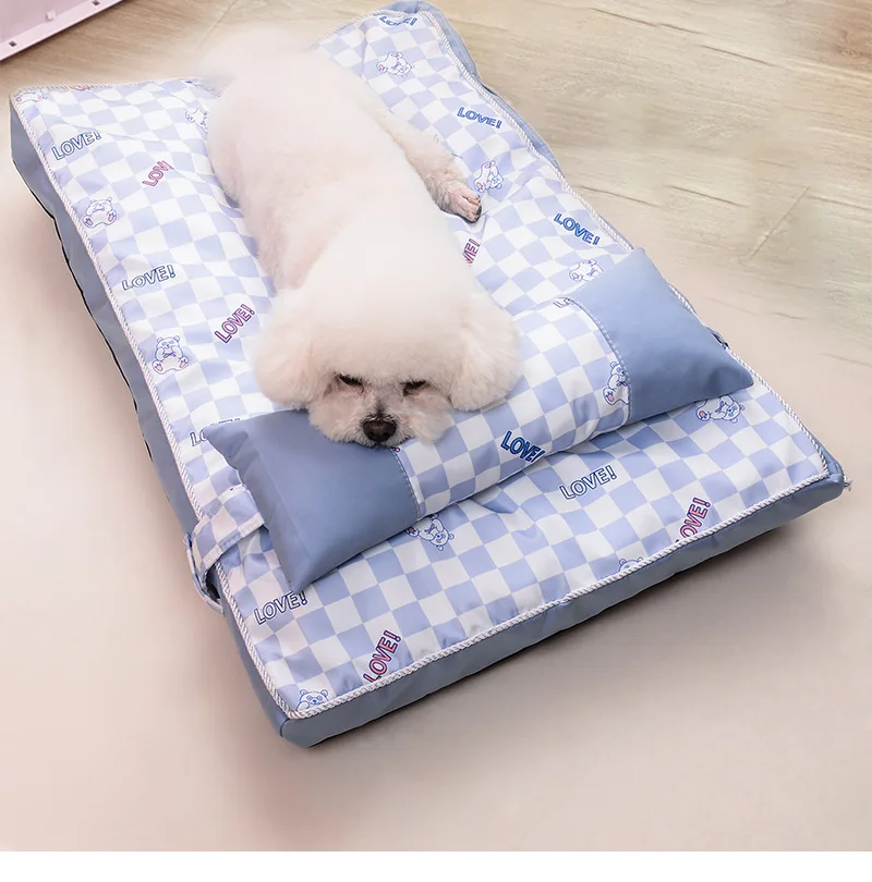 Pet Bed Memory Cotton Dog Bed Orthopedic With Removable Cover Washing