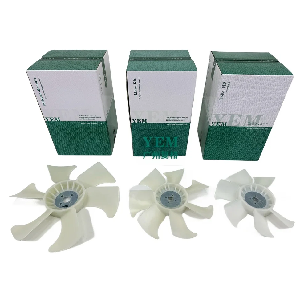 High Performance K4B K4C K4D K4E Fan Blade for Mitsubishi Engine Parts 2