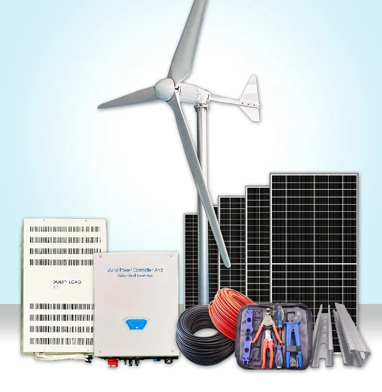 CE Europe welcomed 5KW 10KW /10000W hybrid wind solar system also called solar and wind turbine hybrid system