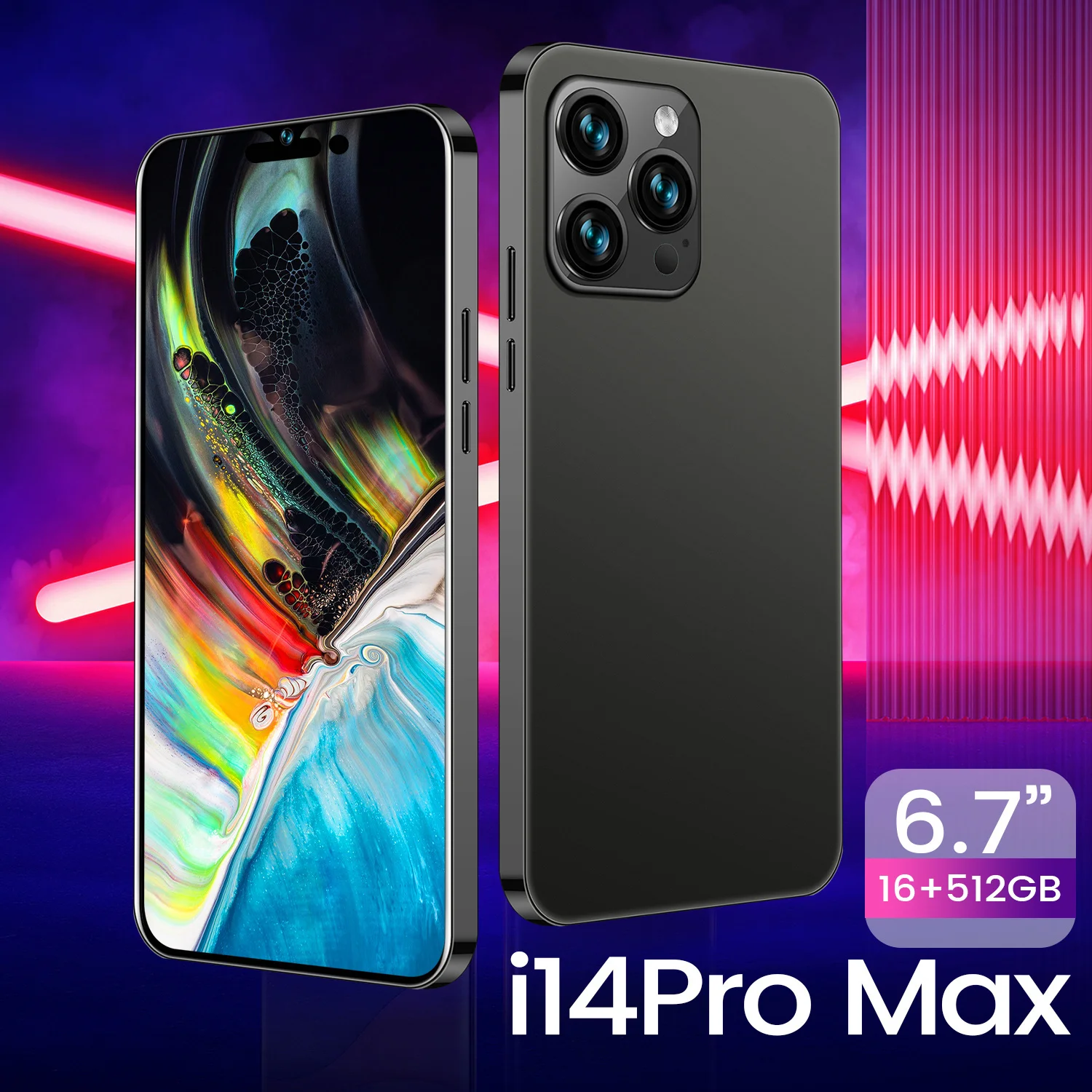 I14 Pro Max Smartphone 6.7 Android Display, 4G/5G, 256GB/512GB Local  Storage Units, 1TB Local Storage Units From Top_store123, $119.1