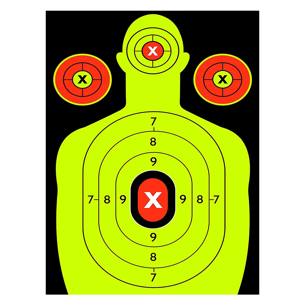 Shooting Target Splatterburst Targets Silhouette Splatter Target Buy