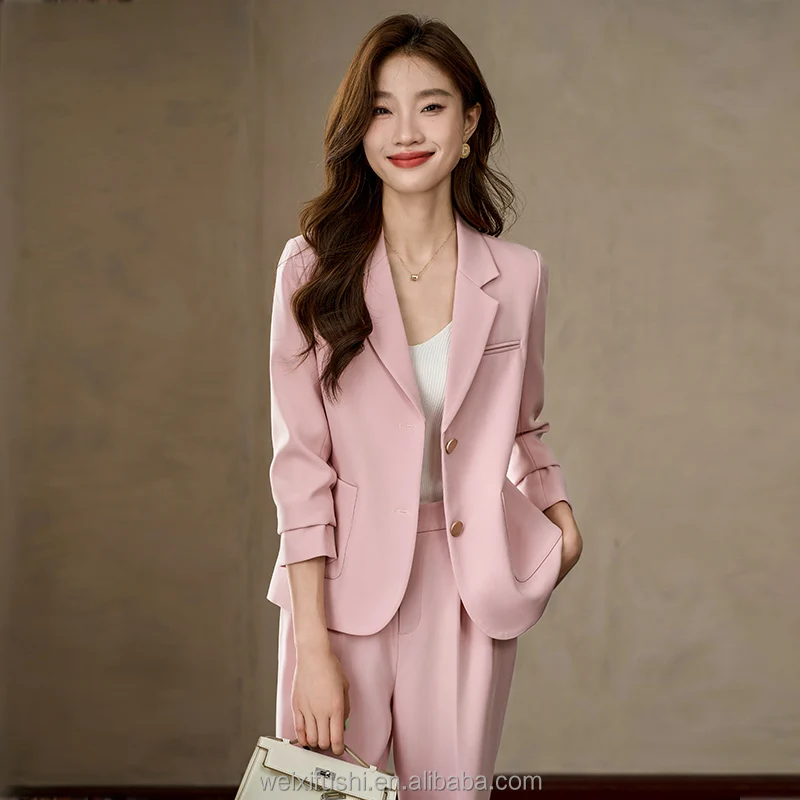 Stylish Suit Coat Pants New Casual And Elegant Suit Jacket, Long