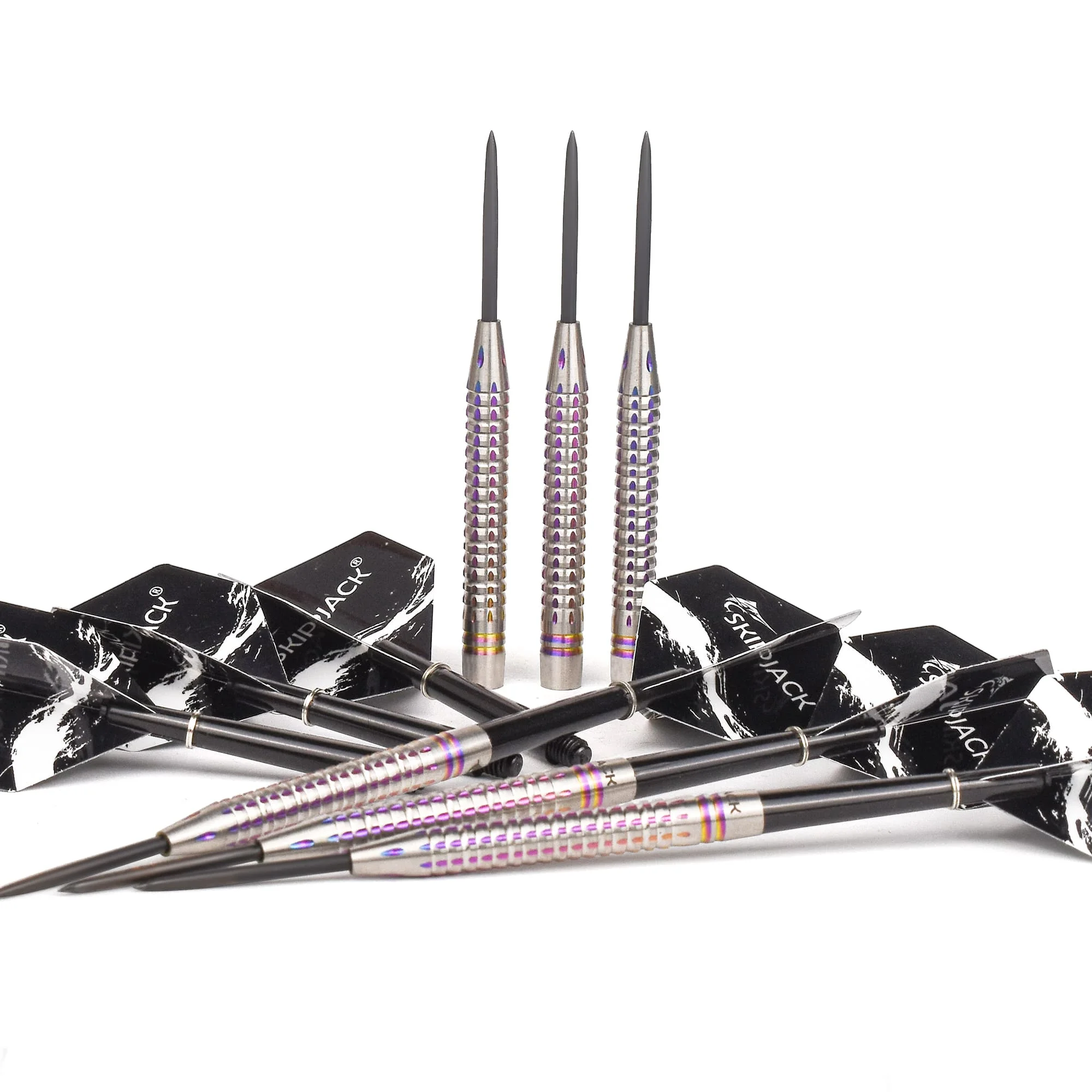 Custom Cheap Skipjack Darten Professional Dart Arrow 24 Grams Pixel Grip Darts