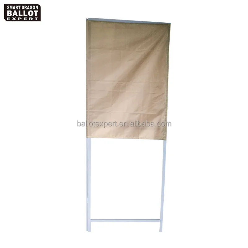 Design Folding Table Election Booth Stand Metal Voting Booth