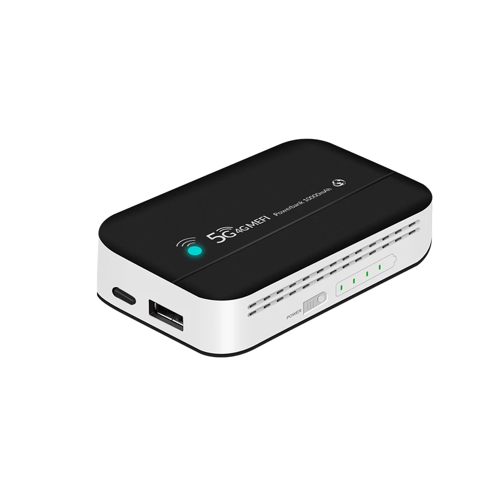 2023 4G Modem Wireless Router Powerbank USB TYPE-C LTE Routeur Carte 4G Lte  Sim Card Korea EU Africa Country Mini Pocket Wifi
