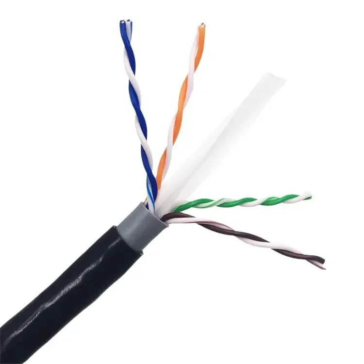 High Speed Cat6 Outdoor Cable Waterproof Shielded Network