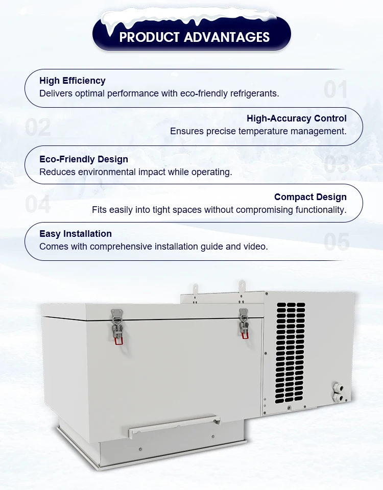 Condensing Unit, 3.5HP, Roof, Monoblock, 3120W - detail 6