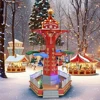 with LED Light Parachutes Park Music Box