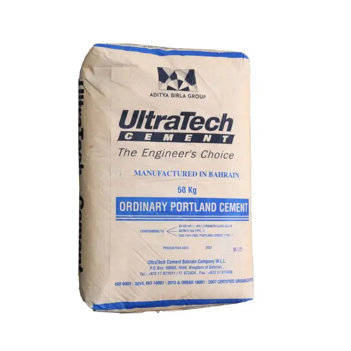 Customized 25kg 3 Layer Kraft Paper Valve Cement Packing Bag Biodegradable Paper Bag for Dry Mortar Putty Powder Tile Adhesive