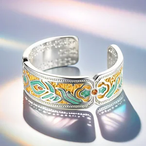 Latest Style Fashion Jewelry Unique Trendy Ins Style Alloy Opening Fine Jewelry Rings for Women Daily Party Festival