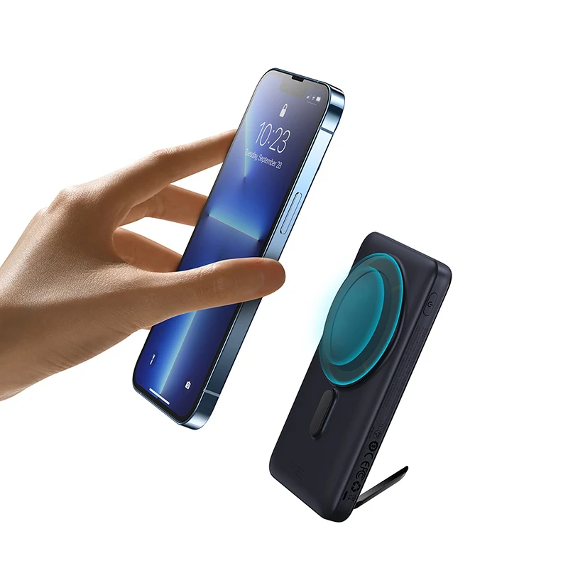 For Baseus 20W Magnetic Wireless Charger Power Bank 10000mAh Wireless Charging External Battery for iPhone 14 13 12 Pro Max